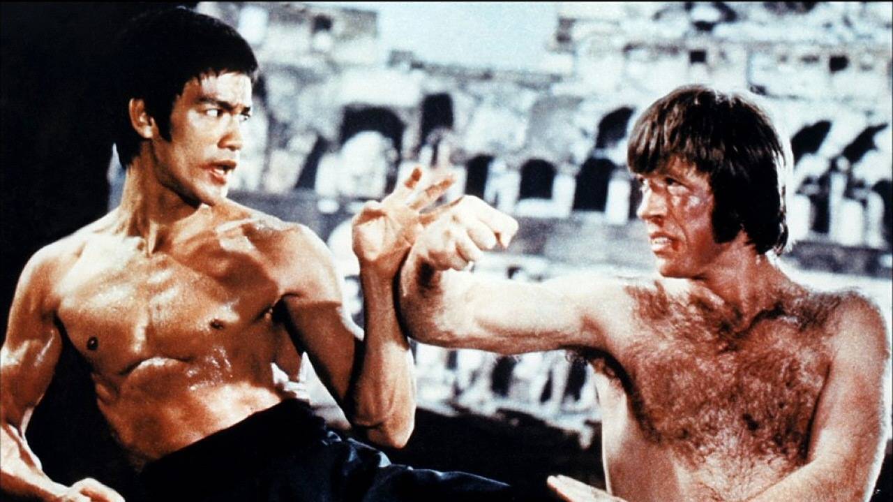Chuck norris Bruce Lee
