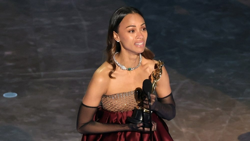 Zoe Zaldaña oscar